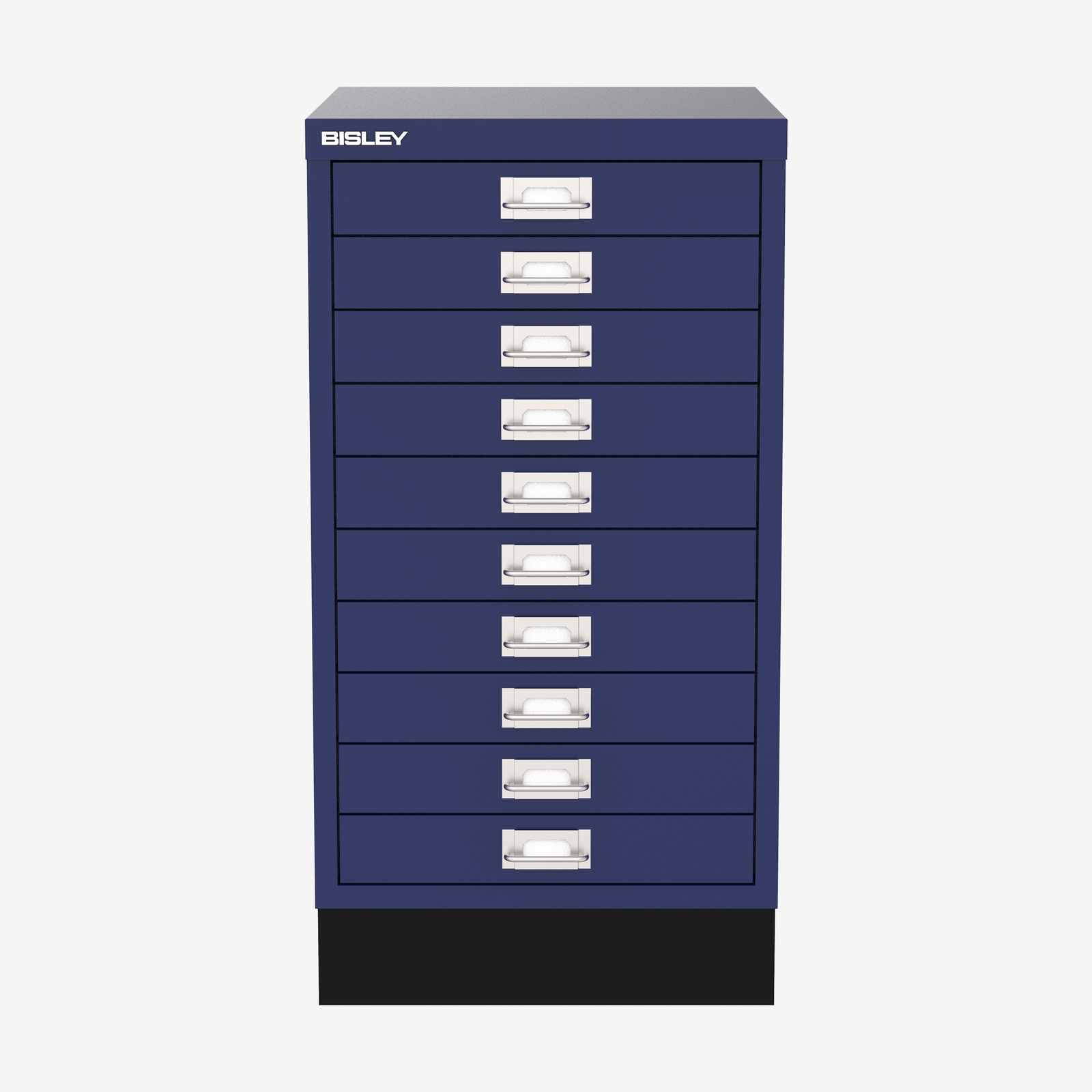 Bulk Buy Bisley 10-MultiDrawer Filing Cabinet in Oxford Blue | Bisley Direct
