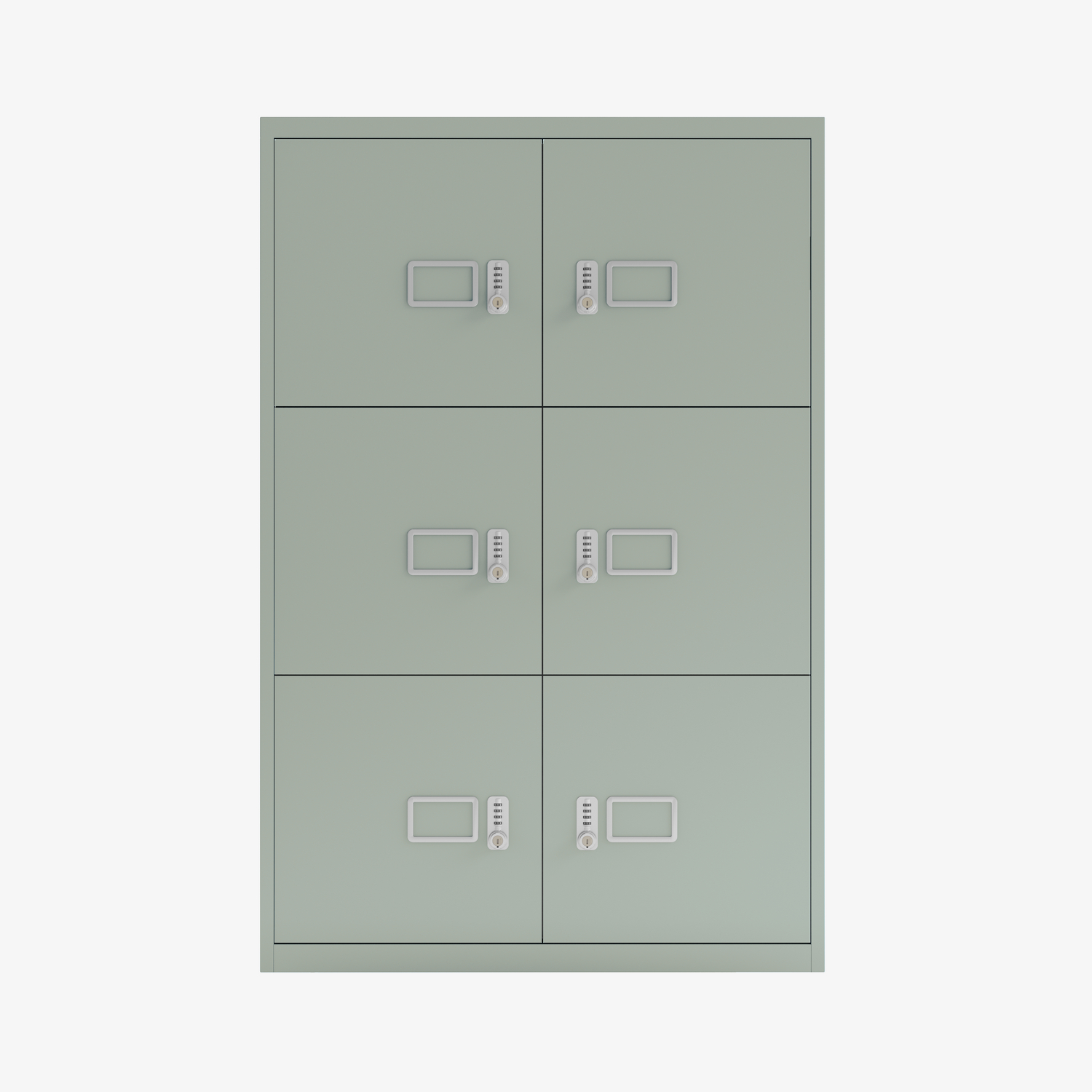 6 Door Lateral File Cabinet in Regent | Wide File Cabinet | Bisley Direct